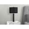 Monarch Specialties Lighting, 28 in.H, Table Lamp, Black Metal, Black Shade, Contemporary, Modern I 9658 - alternate 3
